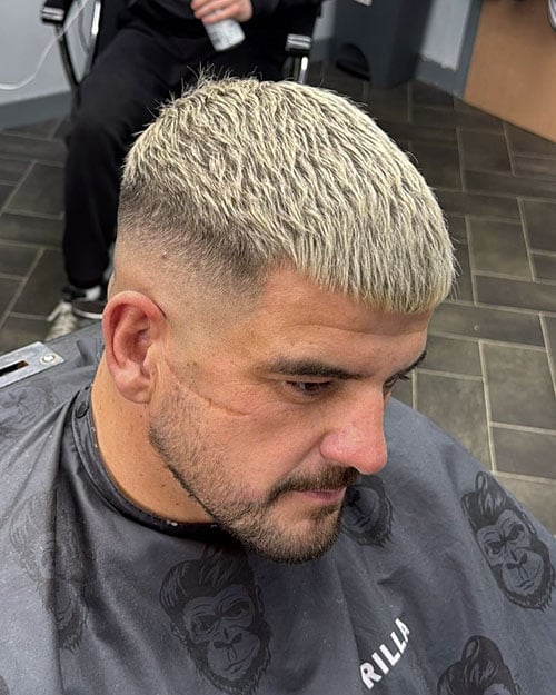 French Crop with Skin Fade