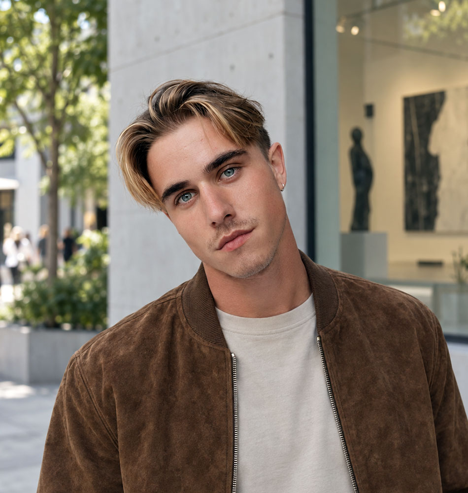 How To Style A Middle Part Haircut
