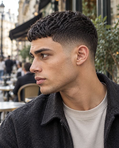 Low Taper French Crop