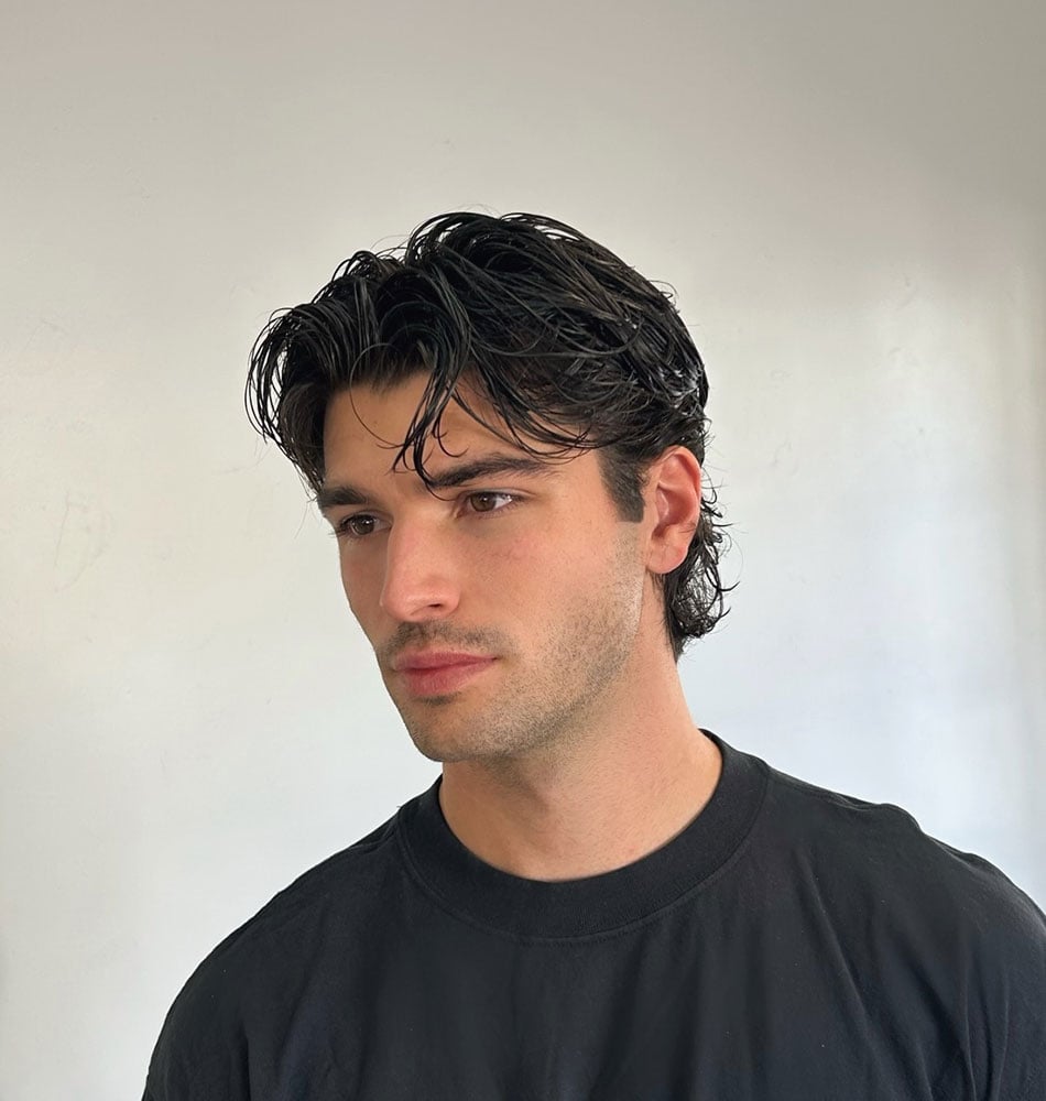 Medium Length Men's Hair