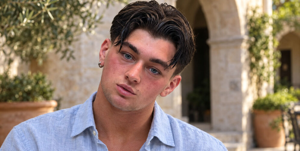 Middle Part Hairstyles For Men
