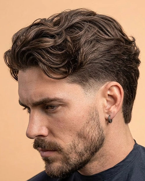 Middle Part with A Low Taper