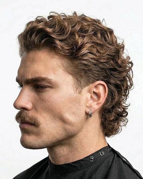Natural Wavy Men's Hair