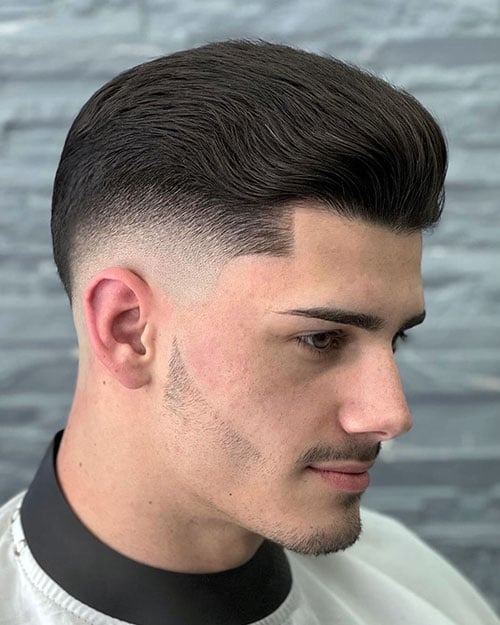 Textured Brush Back with Fade